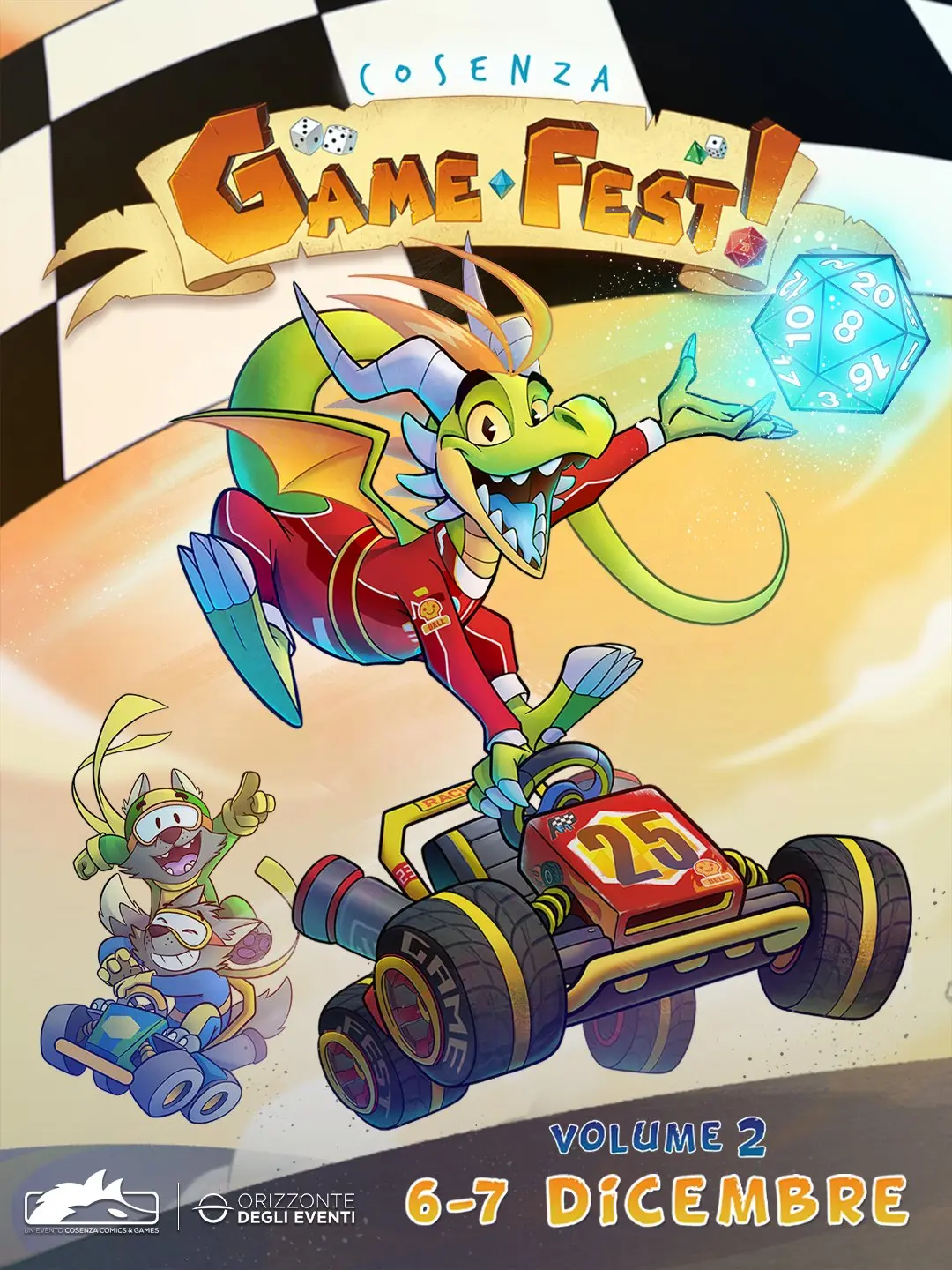 Sabato 16 e domenica 17 novembre 2024, il Parco Acquatico Santa Chiara di Rende (CS) diventa il centro dell’intrattenimento ludico con il Cosenza Game Fest, la prima convention interamente dedicata al(...)