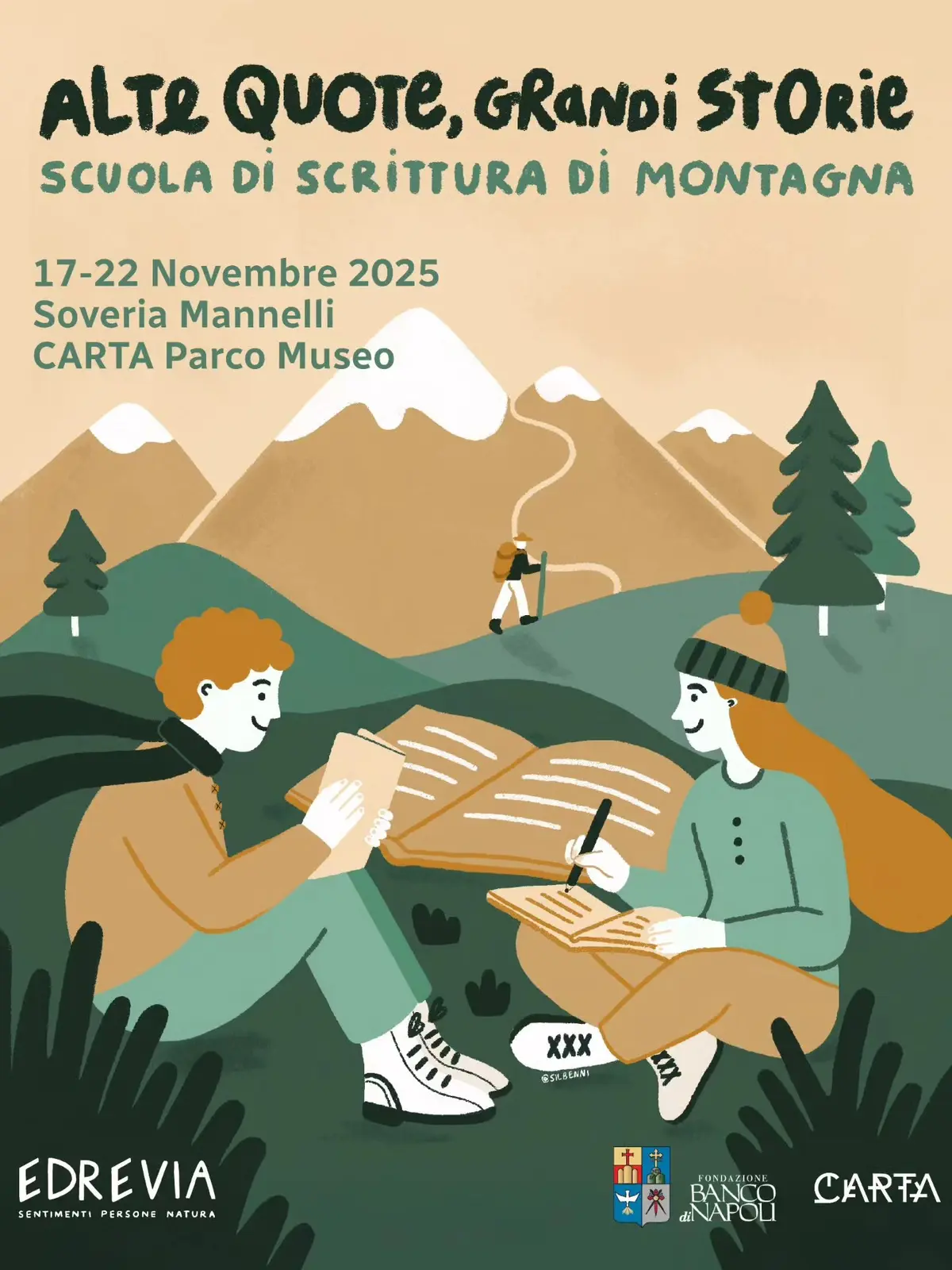 Dal 17 al 22 novembre 2025, nella suggestiva cornice del CARTA Museo d'Impresa e Parco d'Arte di Soveria Mannelli, prende vita “Alte quote, grandi storie”, la scuola di scrittura di montagna dedicata(...)