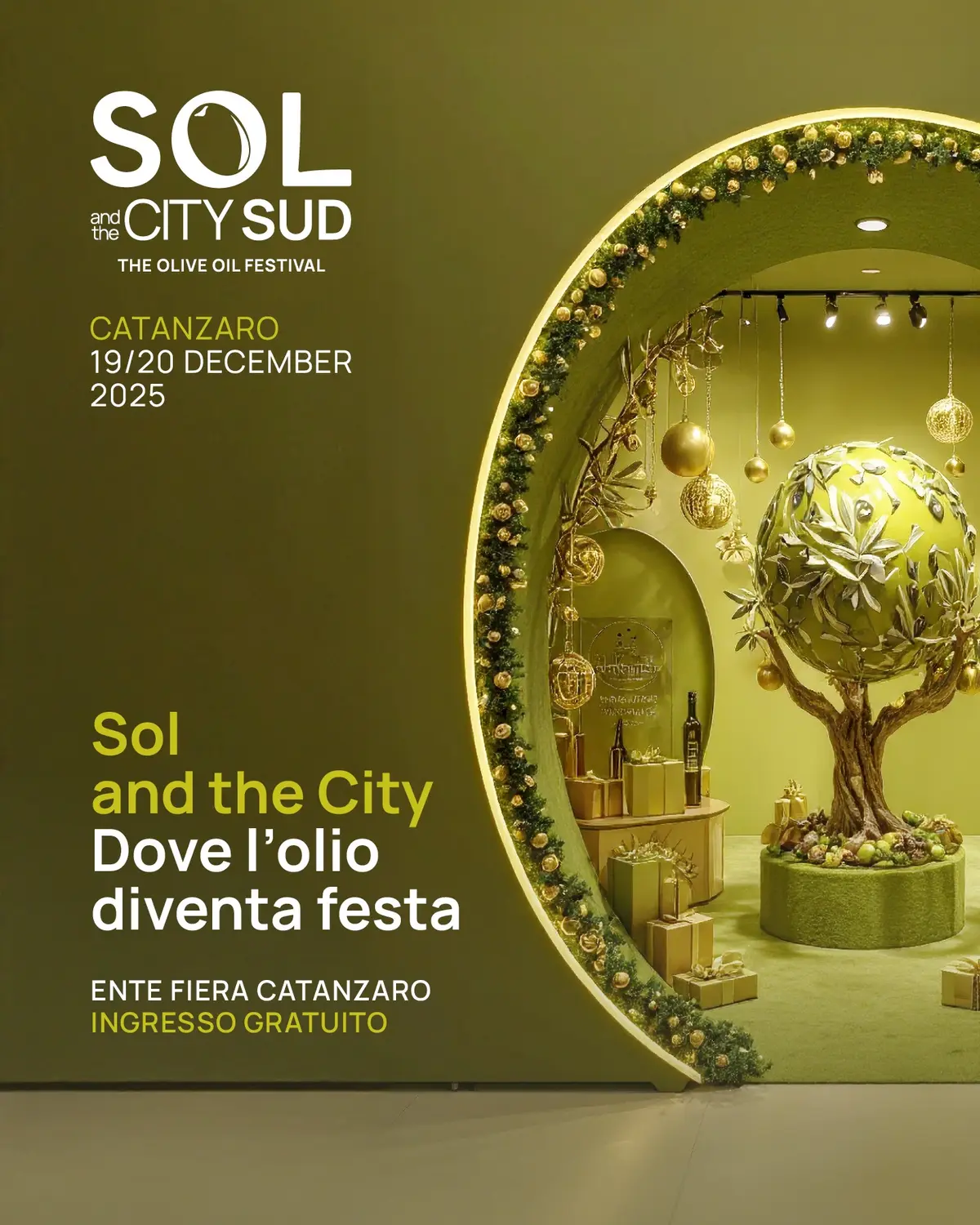 On 19 and 20 December 2025, Sol and the City Sud will be stopping off in Catanzaro, bringing an event dedicated to extra virgin olive oil and local excellence to the heart of the city. At the Ente Fie(...)